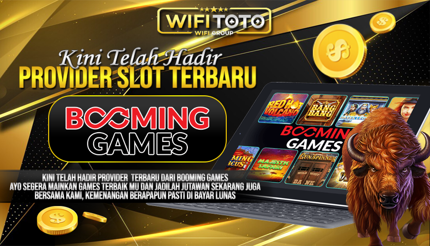 PROVIDER TERBARU BOOMING GAMES